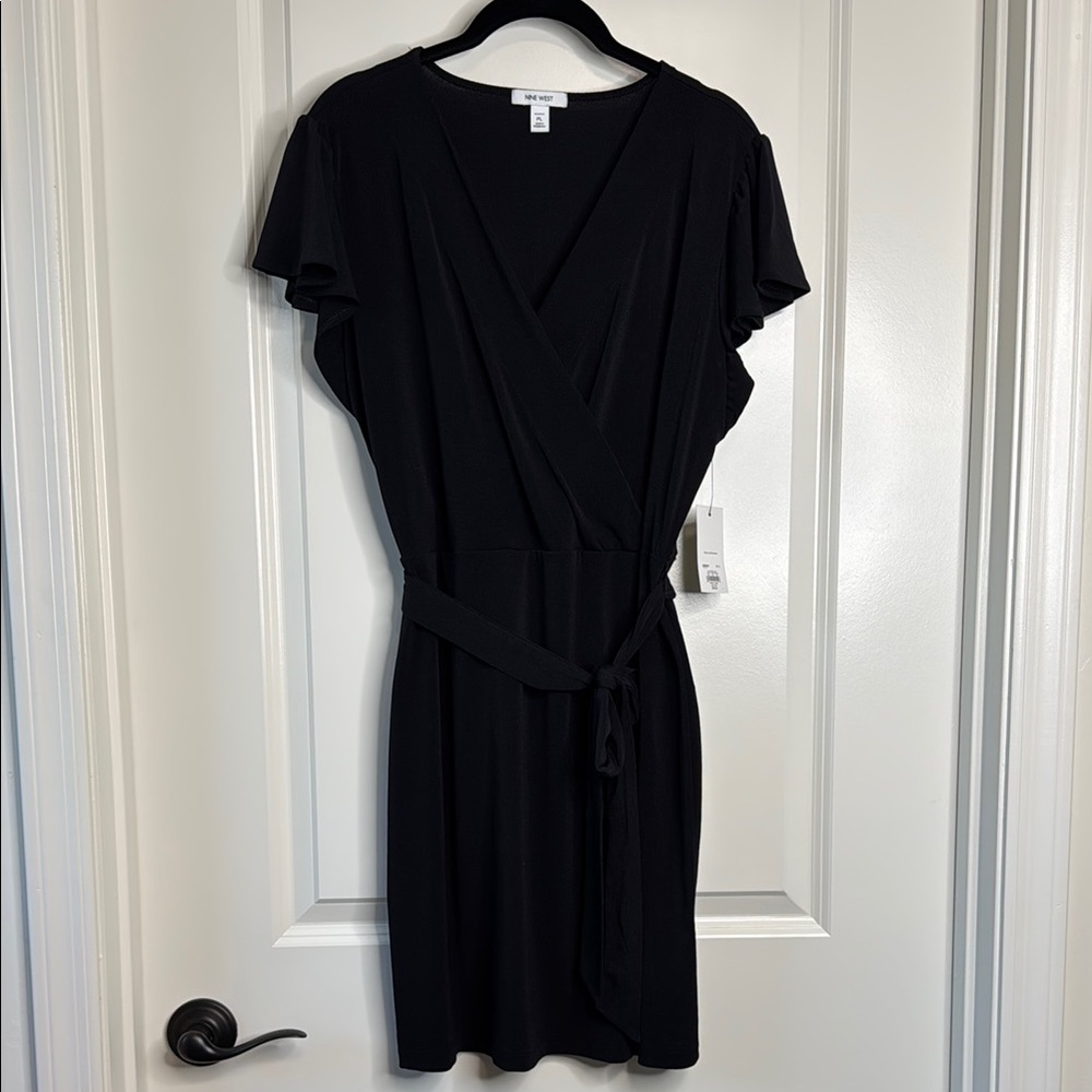 Black Wrap Dress by Nine West